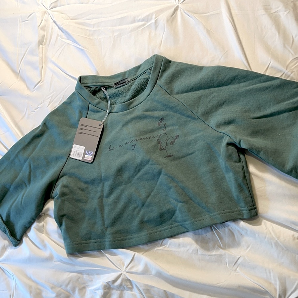 Gymshark loose crop top- size S